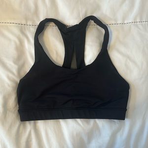 lululemon black sports bra